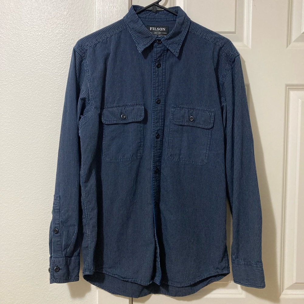 Filson striped shirt men’s xs